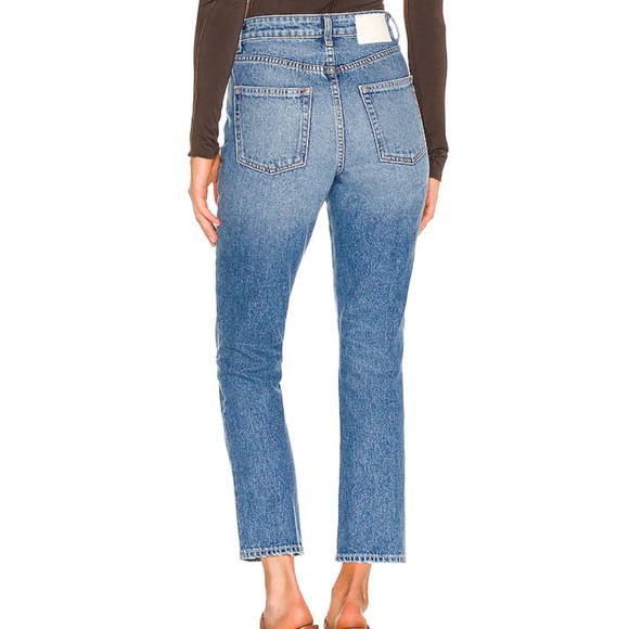 GRLFRND Karolina High Rise Straight Crop in Long Island 28 - Picture 4 of 10